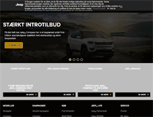 Tablet Screenshot of jeep.dk
