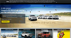 Desktop Screenshot of jeep.fr
