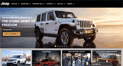 Desktop Screenshot of jeep.co.za