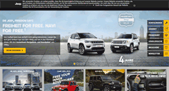 Desktop Screenshot of jeep.de