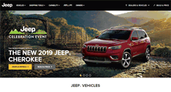 Desktop Screenshot of jeep.com