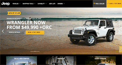 Desktop Screenshot of jeep.co.nz