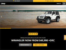 Tablet Screenshot of jeep.co.nz