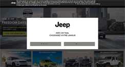 Desktop Screenshot of jeep.be