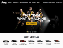 Tablet Screenshot of jeep.com.au