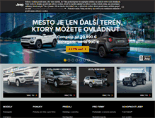 Tablet Screenshot of jeep.sk