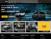 Tablet Screenshot of jeep.pl