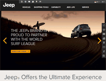 Tablet Screenshot of jeep.com.sg