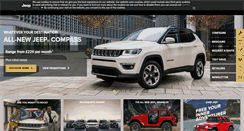 Desktop Screenshot of jeep.co.uk