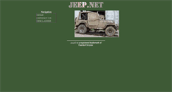 Desktop Screenshot of jeep.net